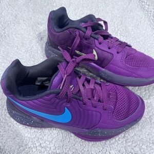 Nike ja 2 stargazer purple sky kids basketball shoes size 2 youth